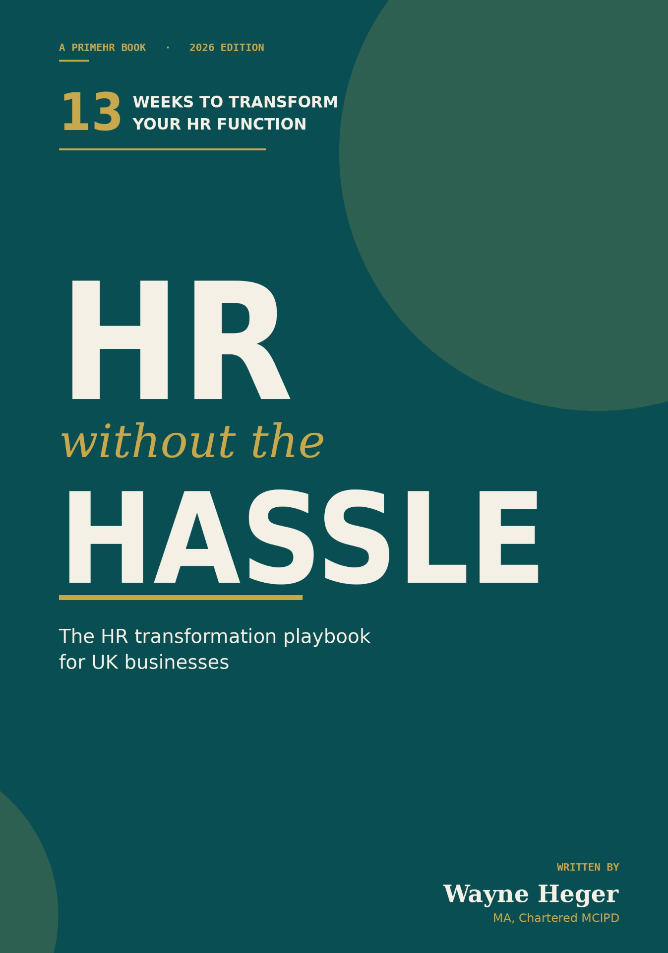HR Without the Hassle by Wayne Heger